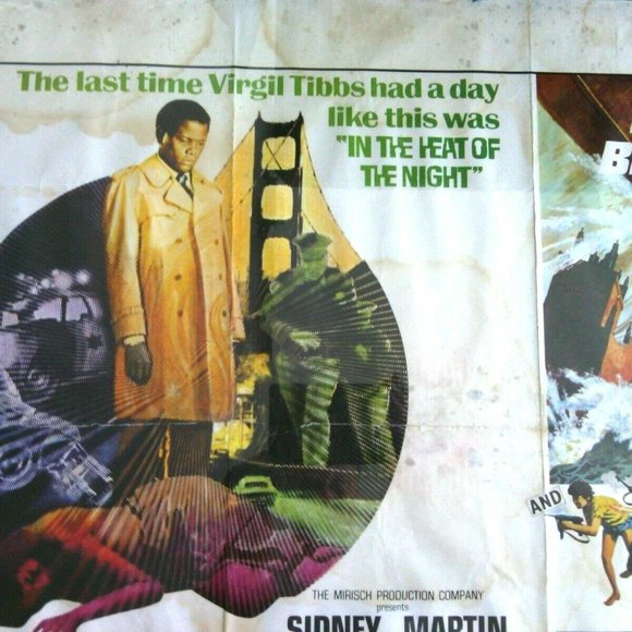Original Movie Poster Double Feature They Call Me Mister Tibbs & Hornets' Nest - Picture 9 of 16